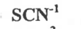 <p>1 Sulfur, 1 Carbon, 1 Nitrogen, -1 charge</p>