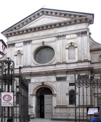 <p>Santa Maria presso San Satiro, Donato Bramante, Milan, 1472-1482C</p>