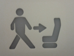 <p>Go back to your seats</p>