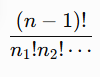 <p>denominator is the repeated objects</p>