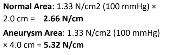<p>r is less impactful here compared to Poiseuille’s law</p>