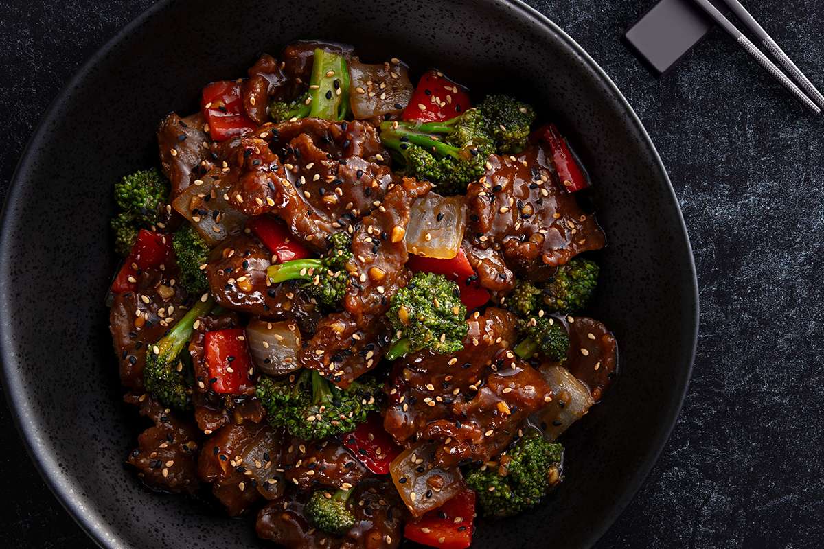 <p>Sesame Beef</p>