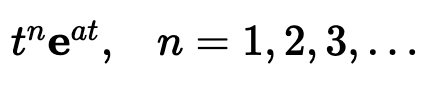 <p>f(t) = L<sup>-1</sup> { F(s) }</p>