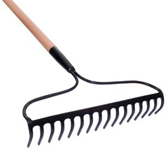 <p>US: /reɪk/UK: /reɪk/ Example: Gather the fallen autumn leaves with a garden _____. A long-handled tool with metal teeth used for gathering leaves. Cái cào Dùng cào lá khô, gom cỏ hoặc làm phẳng mặt đất.</p>