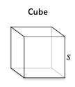 <p>Volume of a Cube</p><p>V = ?</p>