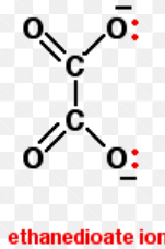 <img src="https://assets.knowt.com/user-attachments/aadbe127-cf42-4cad-aaf9-dc1095d1e65a.png" data-width="50%" data-align="center"><p>Oxidising agents in acidic conditions:</p><img src="https://assets.knowt.com/user-attachments/8ef50f25-8c03-4292-bc7b-8e74794b1152.png" data-width="50%" data-align="center"><p>Maganate ions oxidise the following compounds</p><p>Maganate reacts with Iron in a 1:5 ratio</p><p>Magante reacts with ethane dioate in a 2:5 ratio</p><img src="https://assets.knowt.com/user-attachments/79c19dba-f436-4ffb-8c60-e4d4840e329c.png" data-width="100%" data-align="center"><p>Testing if the Iron tablet contains 10-12 mg of Fe2+, we use a redox titration method, It is a self-indicating titration</p><ul><li><p>First crush up the tablet, then make up a volume of 250 cm cubed using volumetric flask, then take out 25 cm cubed and add it to a conical flask.</p></li><li><p>Then in burette full of potassium maganate solution (of known concentration), slowly start adding to the conical flask</p></li><li><p>Initally, the solution turns colourless upon impact, however later turns back purple, because the Fe2+ ions are used up.</p></li><li><p>If you calculate how much potassium magnate used, then you can calculate how much Fe2+ in sample.</p></li></ul><p></p>