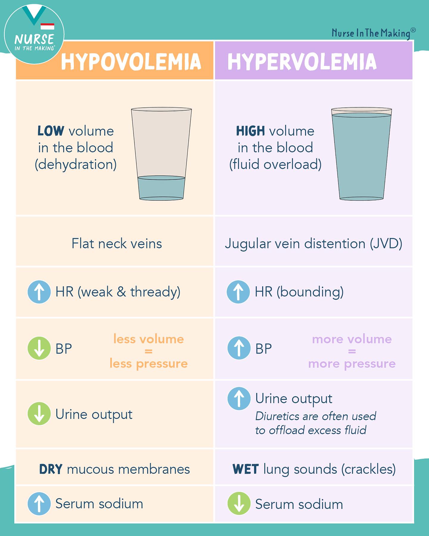 <p>Several <strong>clinical disorders</strong> can arise from too much or too little water (pt 2)</p>