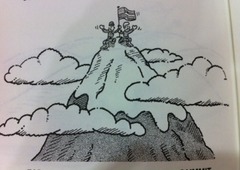 <p>Summit, peak, highest point</p>