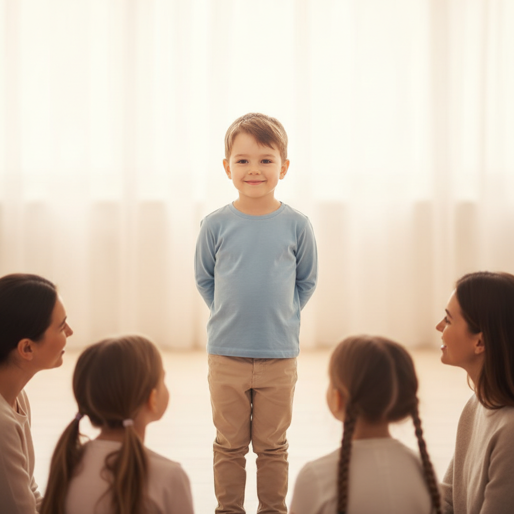 <p>A characteristic of a good leader who believes in themselves.</p>