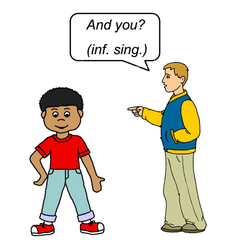 <p>And you? (informal)</p>