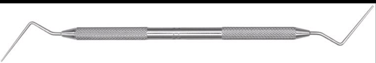 <p>5-7 condenser/plugger is used to</p>