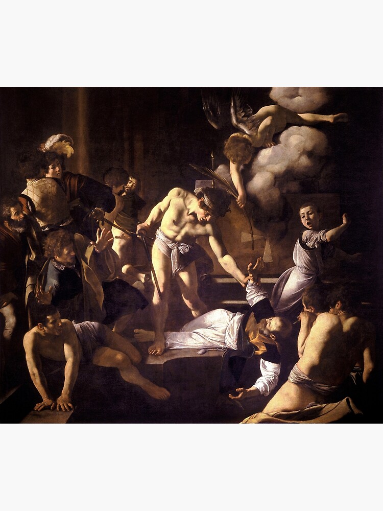 <p><span style="background-color: transparent;">Martirio di San Matteo, <strong>Martyrdom of St. Matthew</strong>, <em>Caravaggio</em>&nbsp; (Italian Baroque)</span></p>