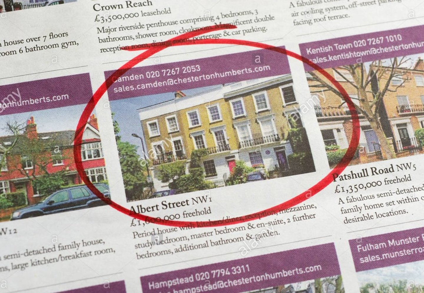 <p>housing advertisement</p>