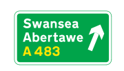 <p>When is this sign shown?</p>