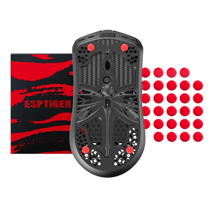<p>Arbiter Studio x ESPTIGER Bloody Red - Universal DIY Dot Mouse Skates</p>