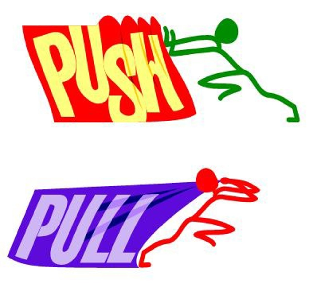 <p>A push or a pull. Measured using the unit Newtons (N)</p>