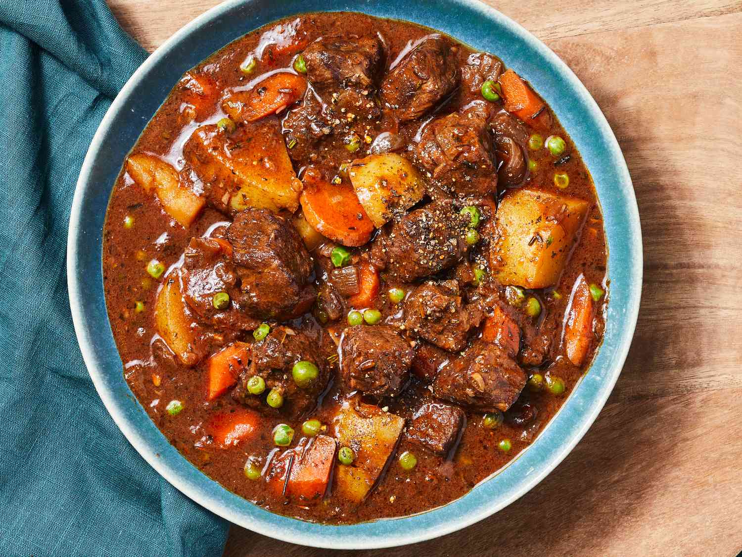 <p>plate of stew (плэйт ов стью)</p>