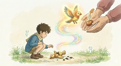 <p>is something that comes before another thing and leads to its development or existence</p>