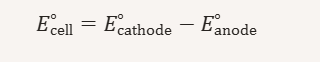 <ol><li><p>identify which half rxn us reduction and which sis oxidation </p></li><li><p>look up at E^o values form standard reduction vlaues - tables always list reduction potential, even if rxn is ox don’t flip E^o value </p></li><li><p>use equation - anode = ox and cathode = oxidation </p></li><li><p>Don;t mutliply the half rxns </p></li></ol><p></p>