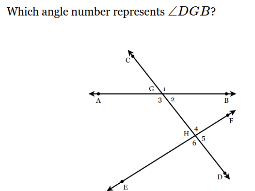 <p>Which angle number represents <span style="font-family: KaTeX_Main, "Times New Roman", serif; line-height: 1.2; font-size: 1.21em;">∠<em>DGB</em></span>?</p>