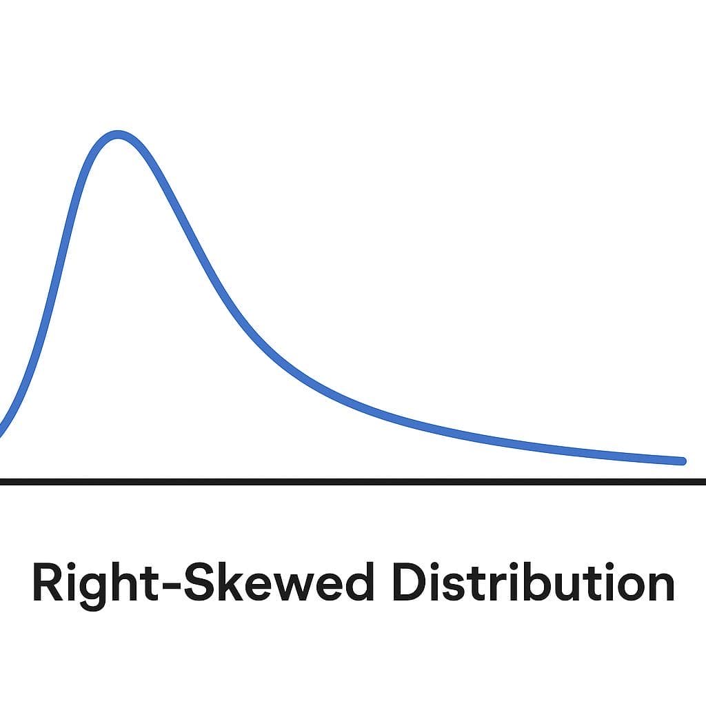 <p>Skewed Right</p>