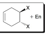 <p>Diels-Alder reactions are stereospecific depending on whether</p><p>an (E) or (Z) dienophile is used</p>