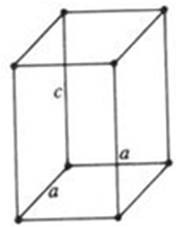 <p>a = b ≠ c</p><p>α = β = γ = 90°</p><p>zircon</p>