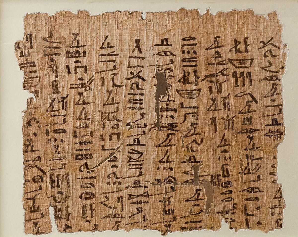 <p>This came into use about 3,500 B.C. by the people of Egypt. Palestine, Syria, and Southern Europe used the pith (soft spongy tissue of the stem) of the sedge (grass-like herb) CYPERUS PAPYRUS to make a writing material known as _________</p>