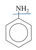 <p>benzene with NH<sub>2</sub></p>