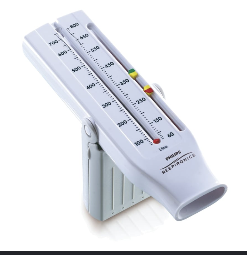 <p>Measures how fast you can push air out of your lungs can predict asthma attacks before they happen</p>