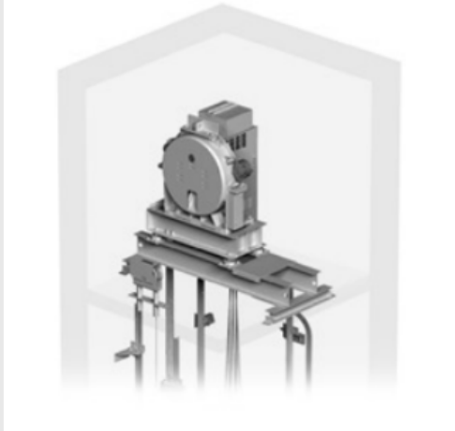 <p>A traction system where the hoist wheel (sheave) is directly attached to the electric motor, eliminating the need for a gearbox.</p>