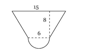 <p> 1/2(b1+b2)h<br>vertical is h</p><p></p>