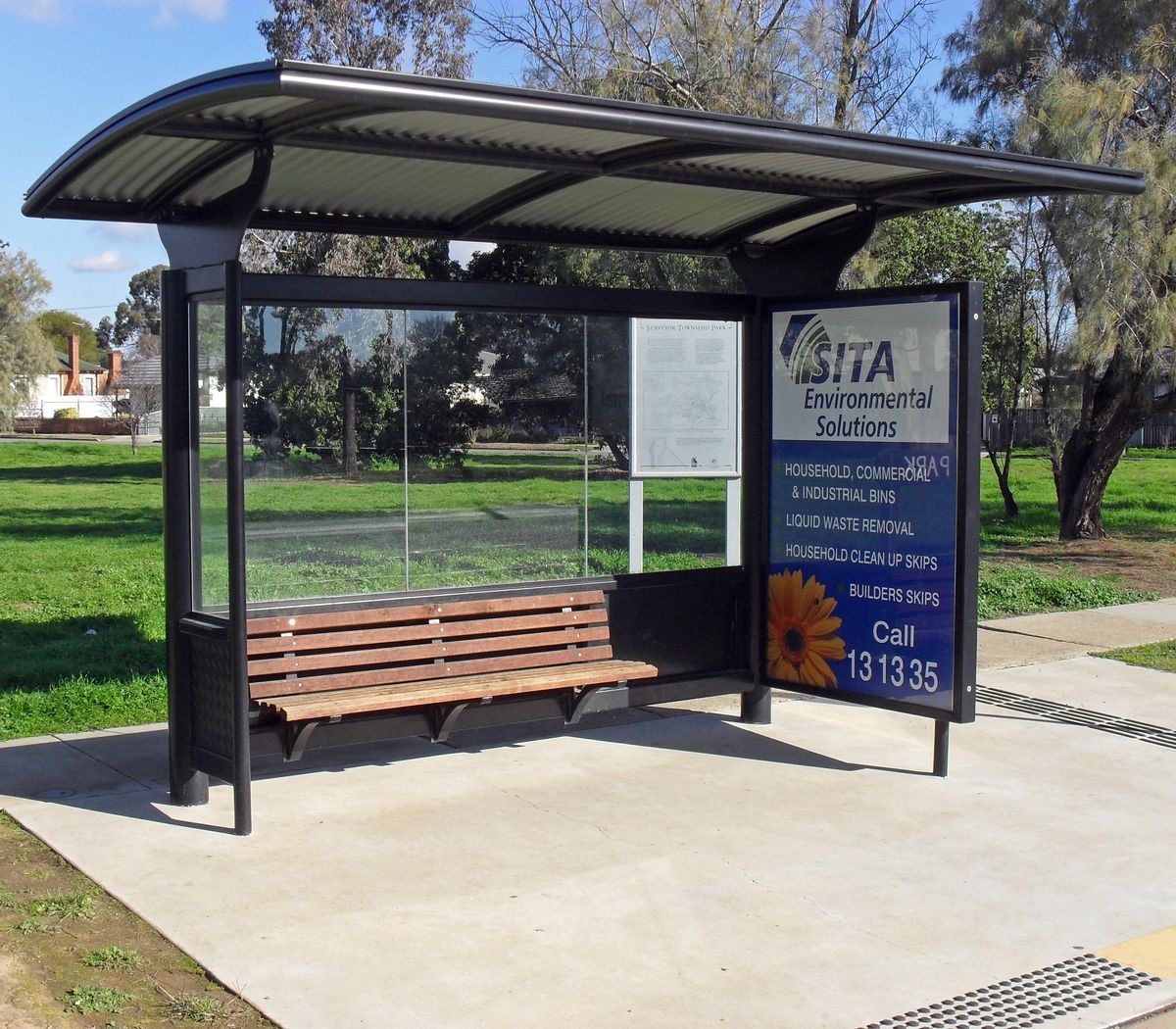 <p>Bus stop</p>