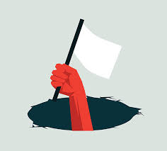 <p>đầu hàng, quy phục, xuôi theo (cảm xúc tiêu cực)</p><p>(She refused to ___ despair despite the difficulties.)</p>