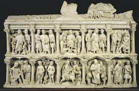 <p>Italy, ca. 359 (8.8), Early Christian relief sculpture; blends Roman style with Christian themes like salvation.</p>