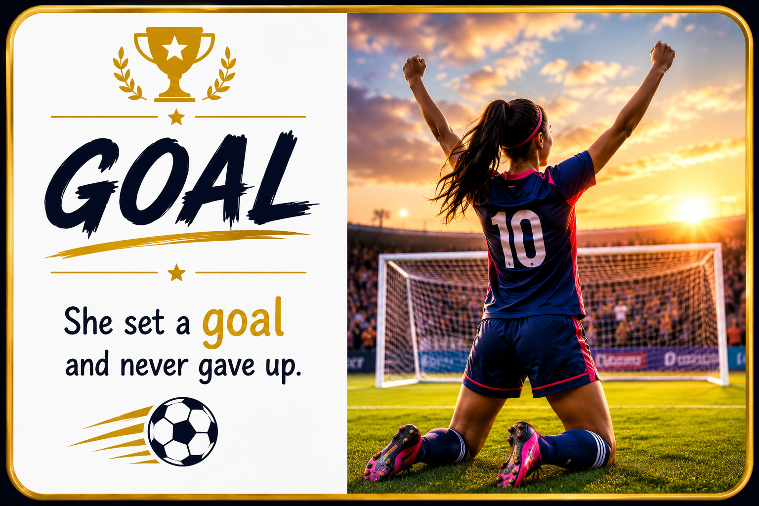 <p>GOAL</p>