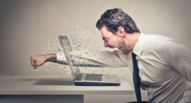 <p>angry, sad, or full of hate due to unfair treatment</p>