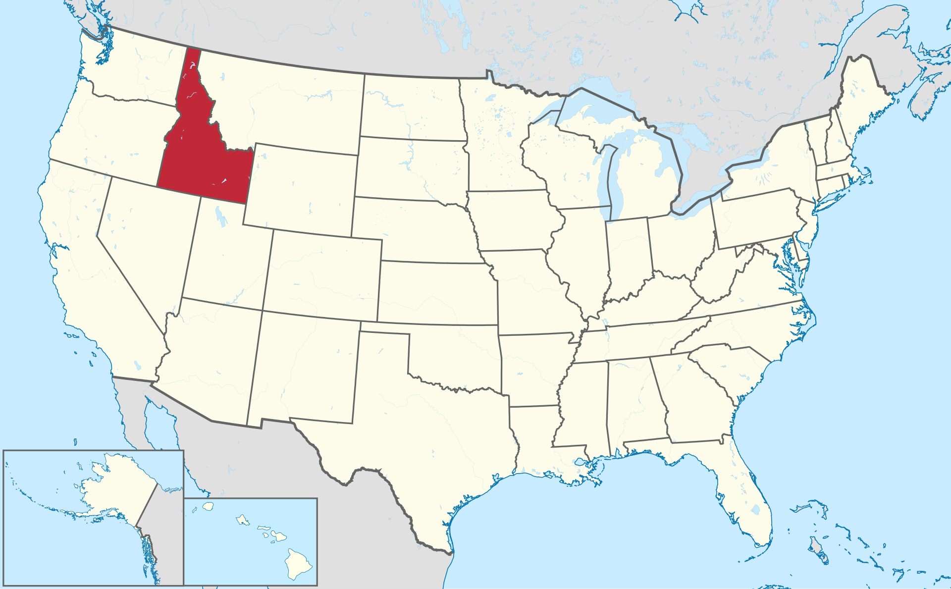<p>Idaho</p>