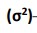 <p>Variance is ____________________.</p>