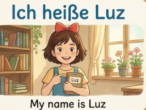 <p>Ich heiße Luz</p>