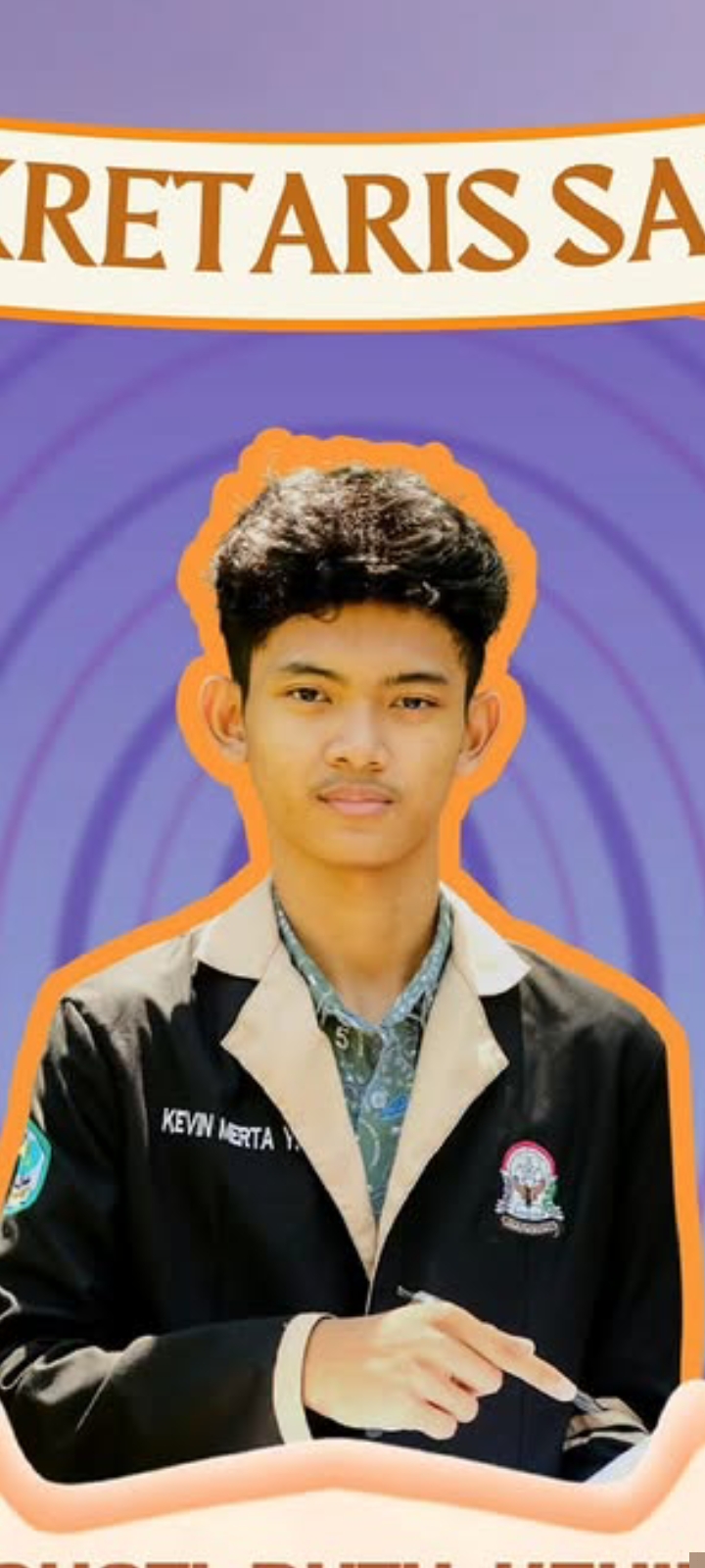 <p>Siapa nama dan jabatannya?</p>