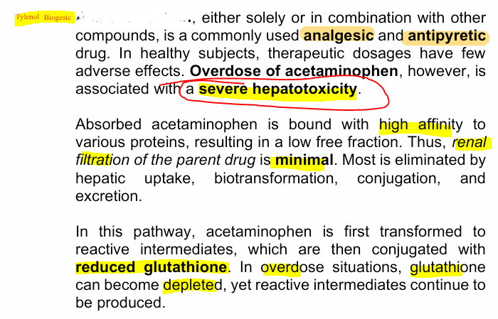 <p><strong><u>Toxicology of therapeutic drugs</u></strong></p>