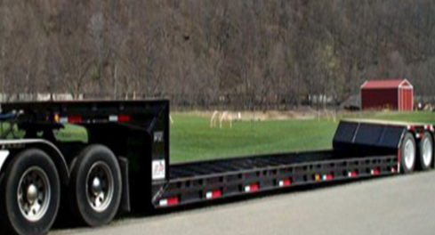 <p>Double Drop (lowboy) Flatbed</p>