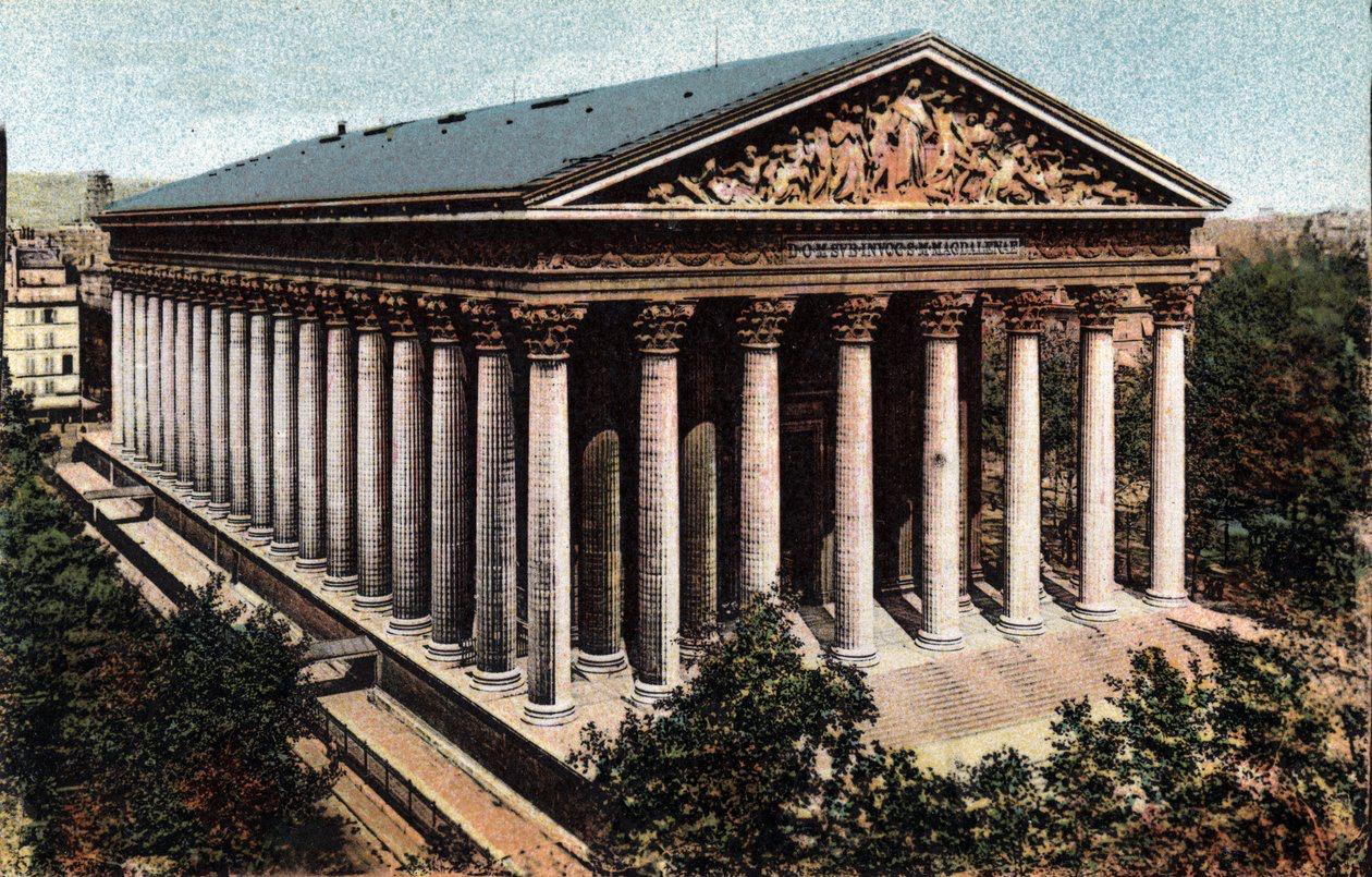 <p>Pierre-Alexandre Vignon, Jacques-Marie Huvé: La Madeleine, Paris </p>