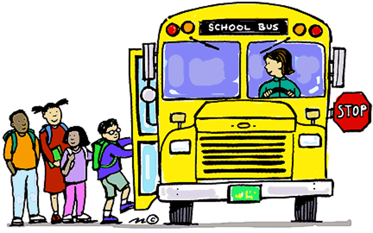 <p>i am going to get on the bus</p>
