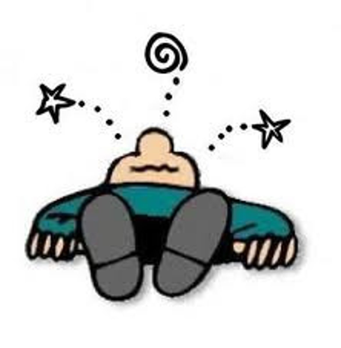 <p>to faint</p>