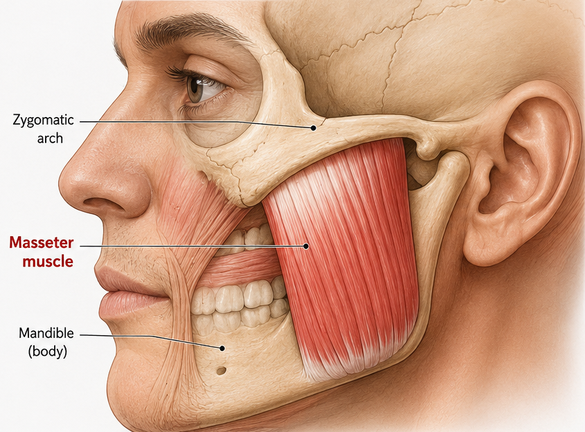 <p><span style="color: rgb(0, 226, 255);"><strong>Masseter</strong></span></p>