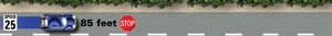 <p>85 feet</p>