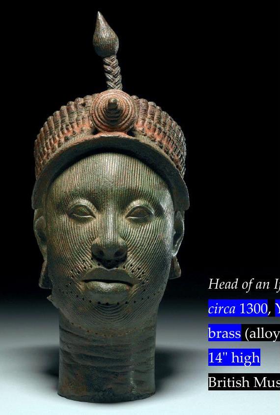 <p>Head of an Ife Ruler</p>