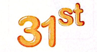 <p>31st</p>